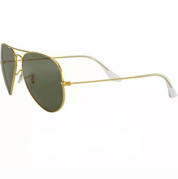 RayBan Aviator Classic Black Lenses _ Gold Frame RB3025 Men & Women - Picture 4 of 16